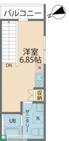 カインドネス八王子大塚の物件間取画像